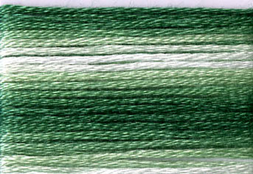 8023 Greens Variegated Floss