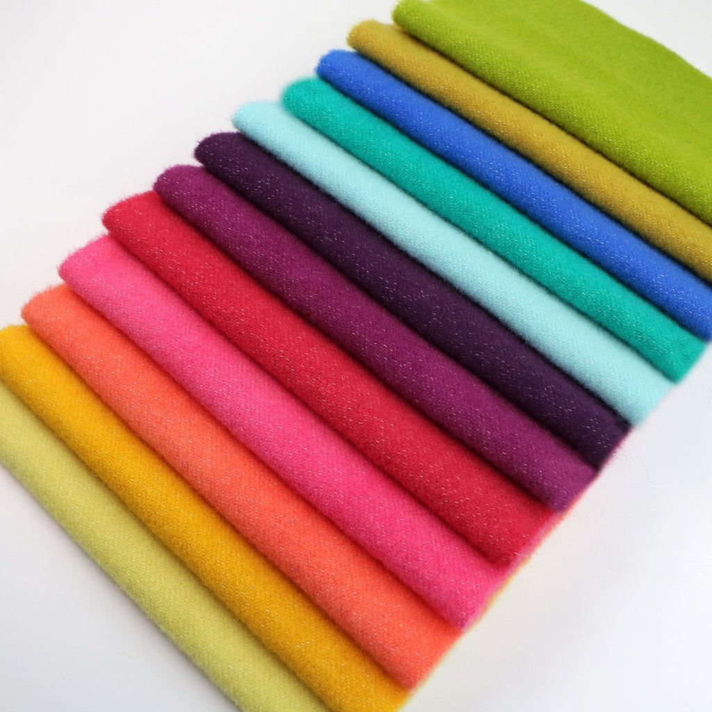 Hand Dyed Sparkle Wool by Sue Spargo