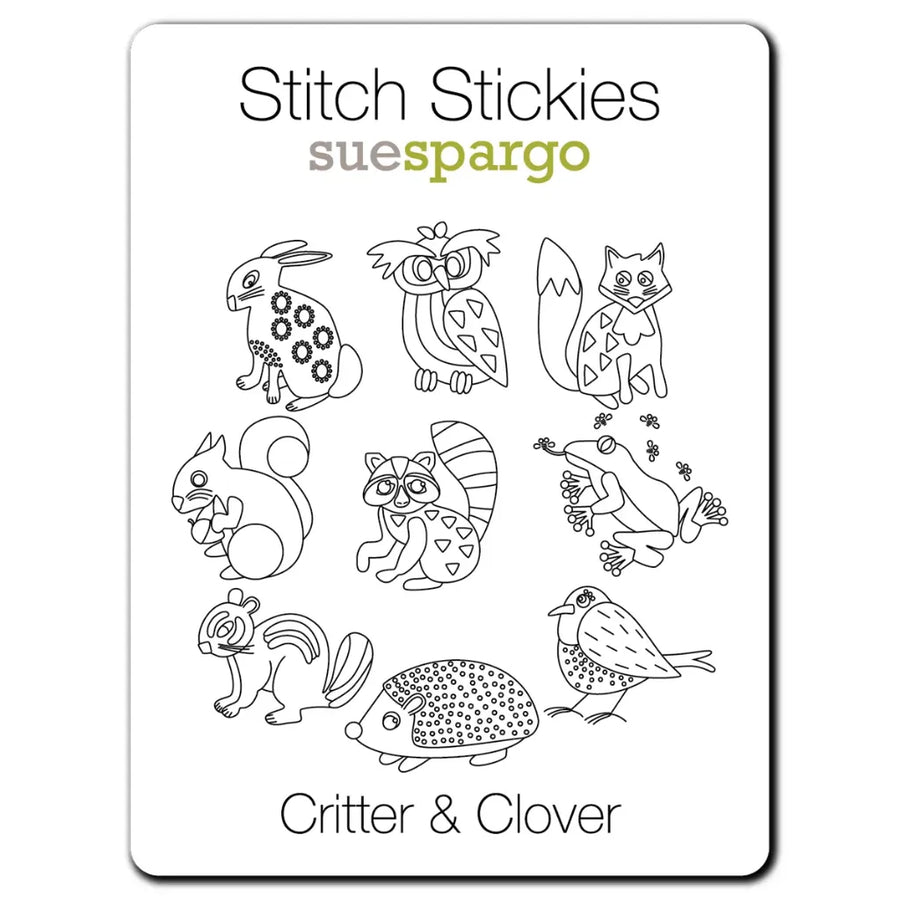 Critter & Clover Stitch Stickies
