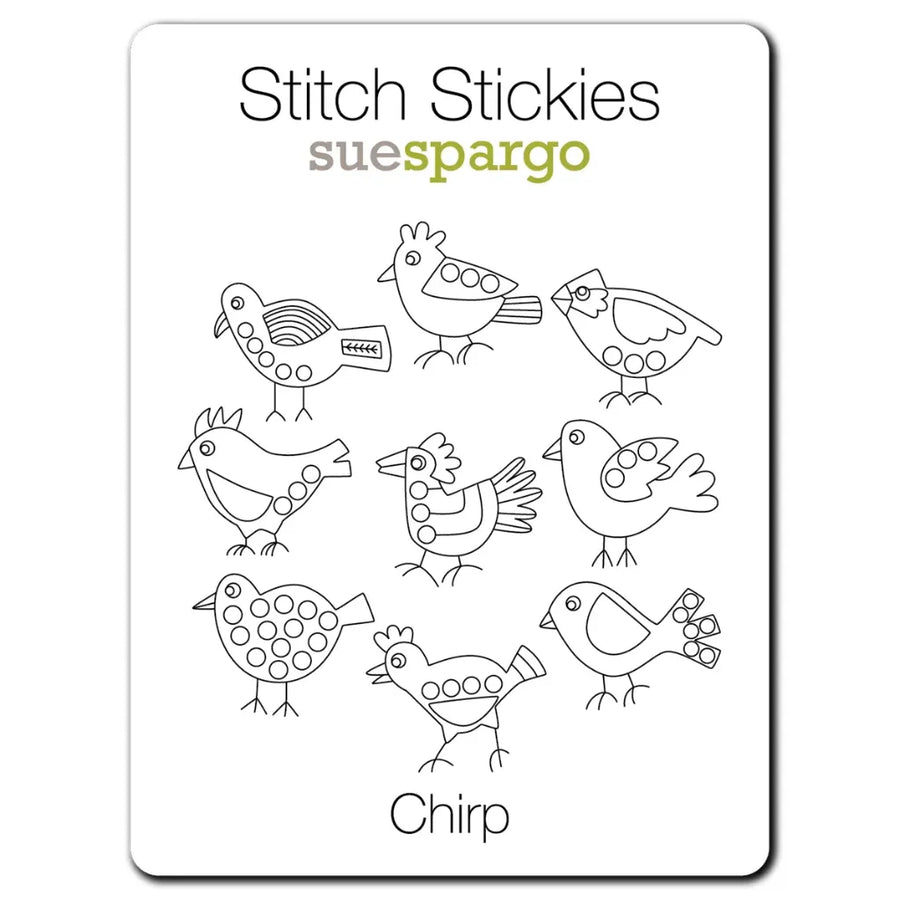 Chirp Stitch Stickies