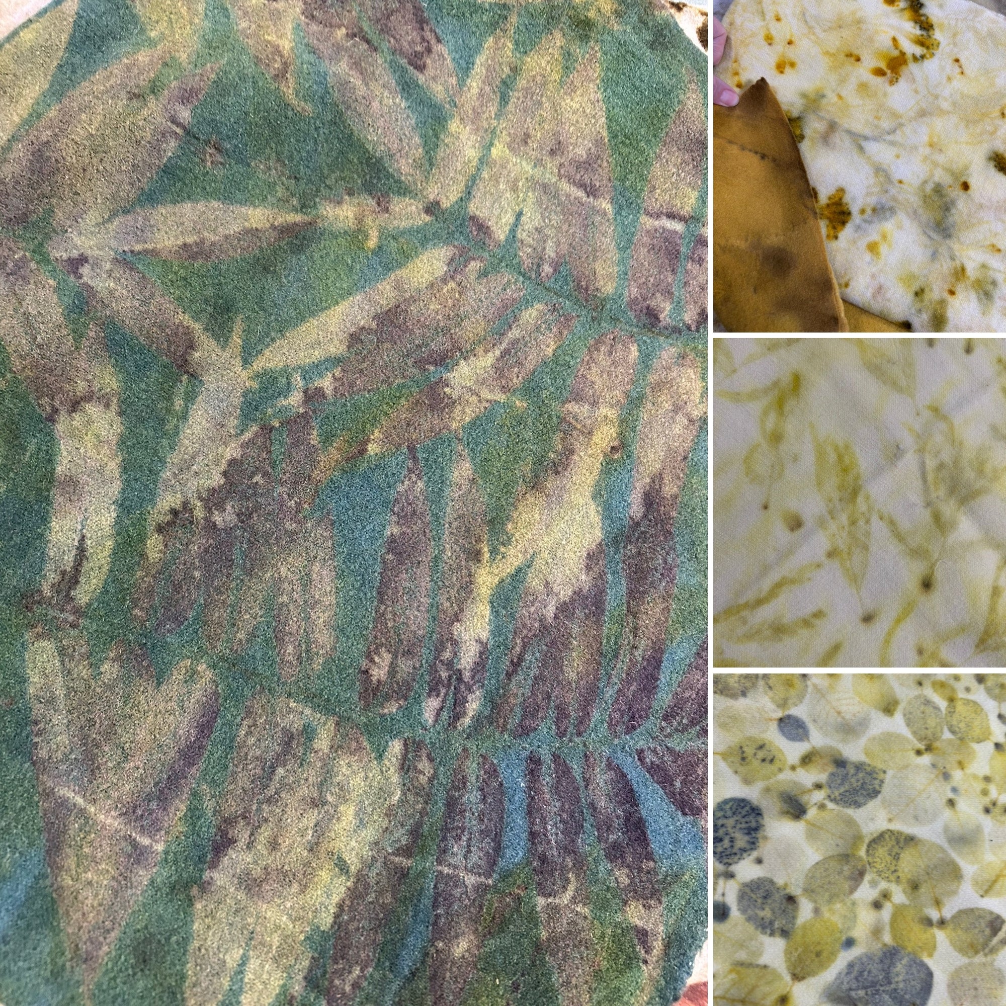 **NEW CLASS**  ECO Slow-stitch Cloth 2-Day base cloth workshop