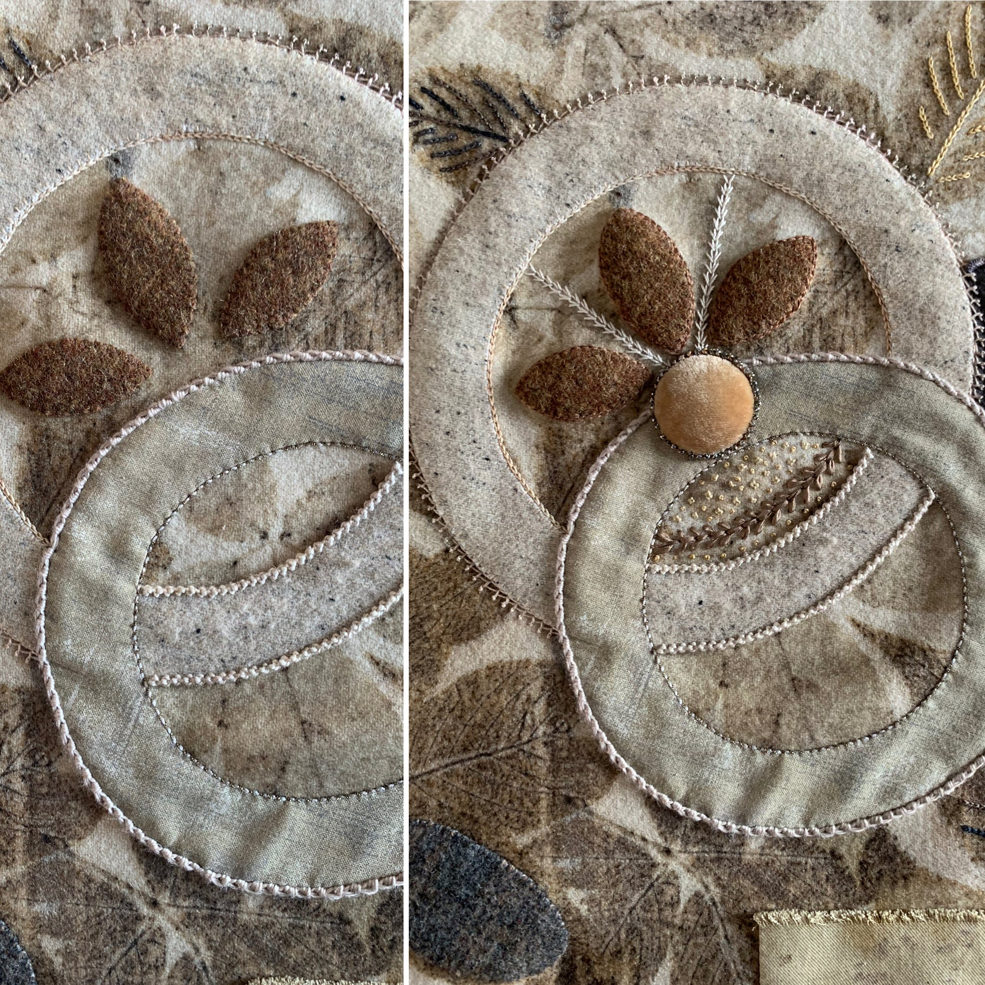 **NEW CLASS**  ECO Slow-stitch Cloth 2-Day base cloth workshop