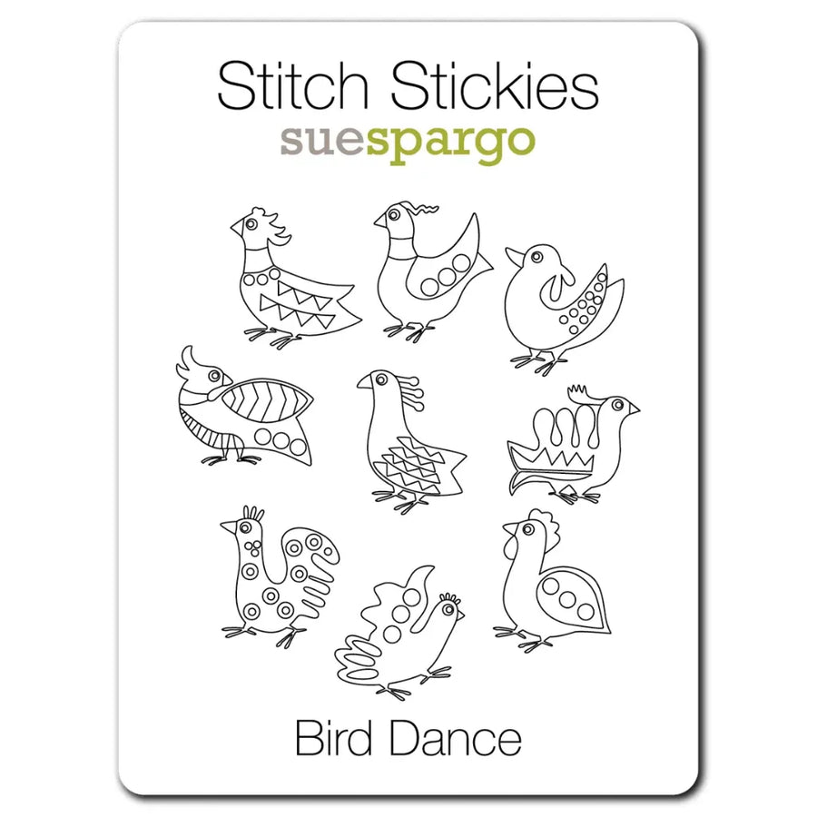 Bird Dance Stitch Stickies