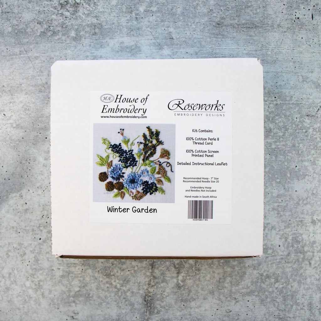 HofE Winter Garden Embroidery Kit