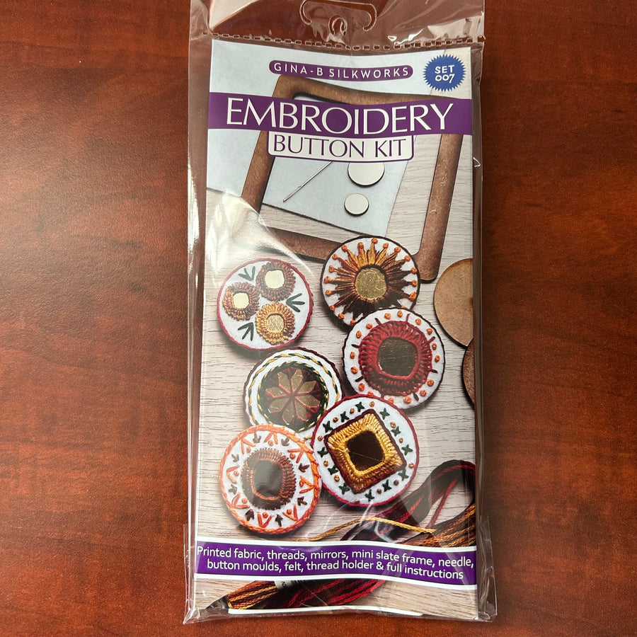 Gina-B Embroidery Button Kit - Shisha