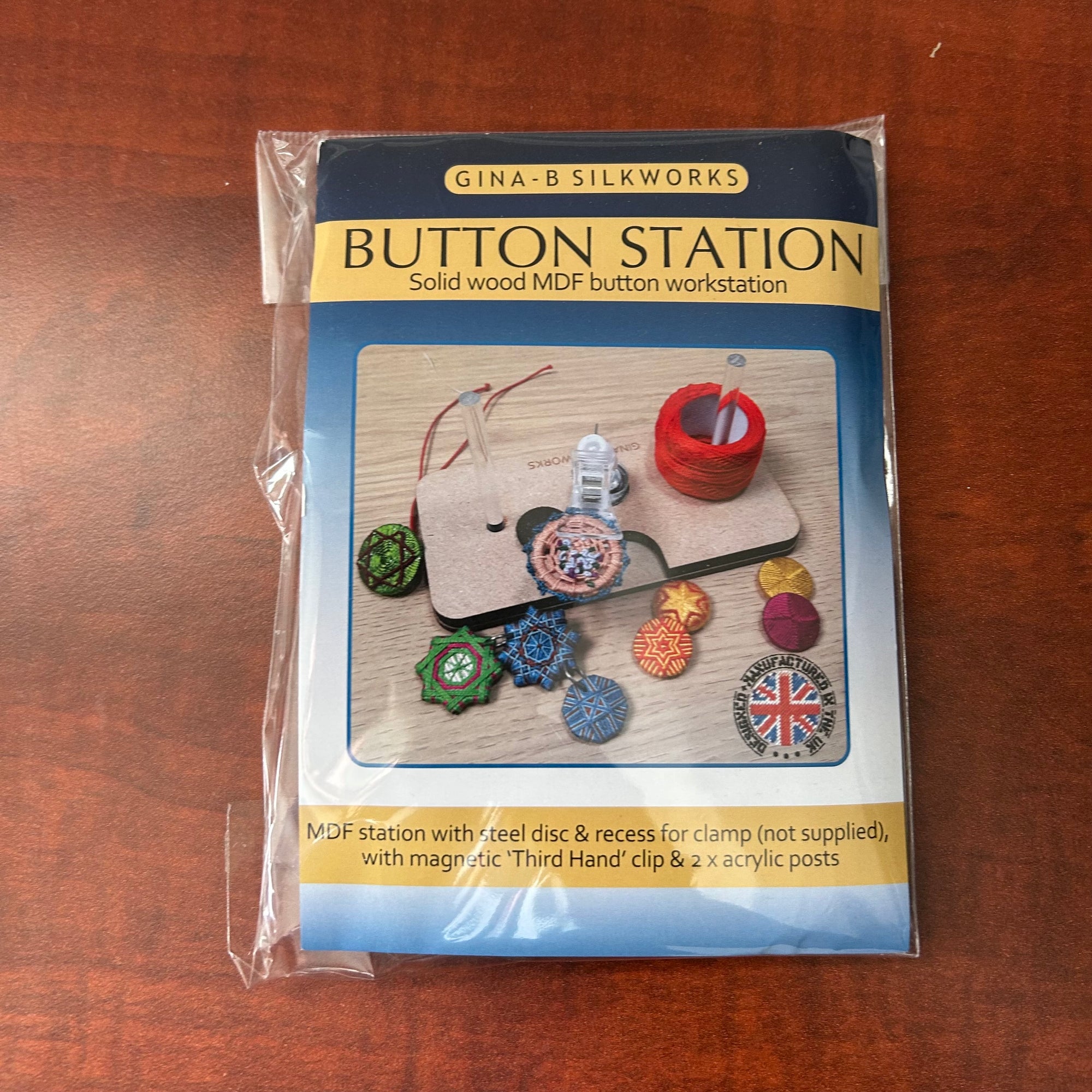 Gina-B Button Station and Third Hand