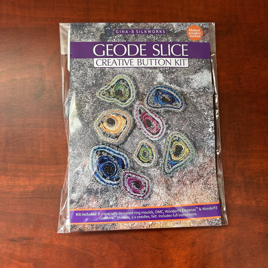 Gina-B Geode Slice Creative Button Kit