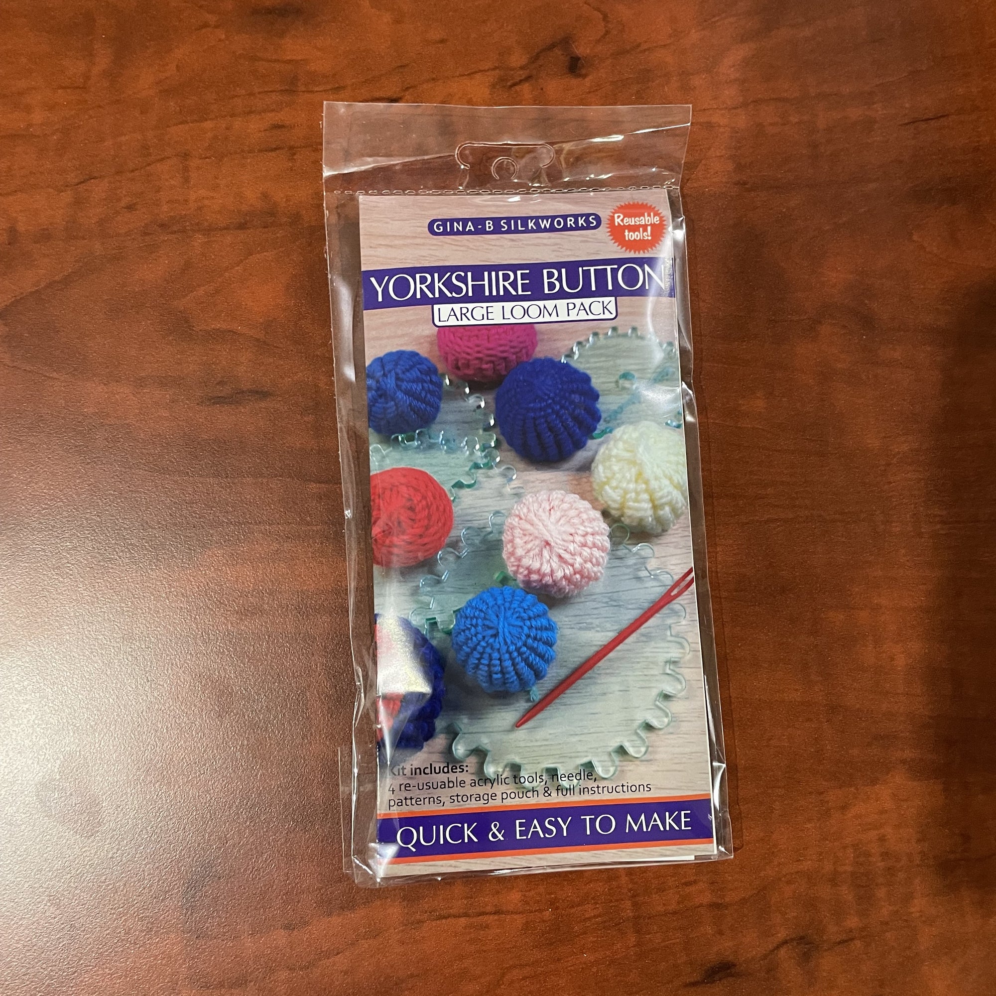 Gina-B Yorkshire Button Book and Kits