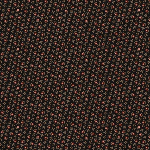 Square Petals Black