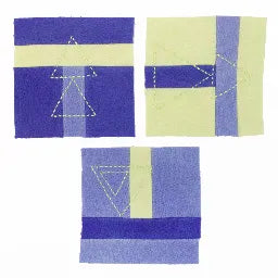 Preorder - MONTH THREE Block Along - "Bits & Pieces" by Sue Spargo