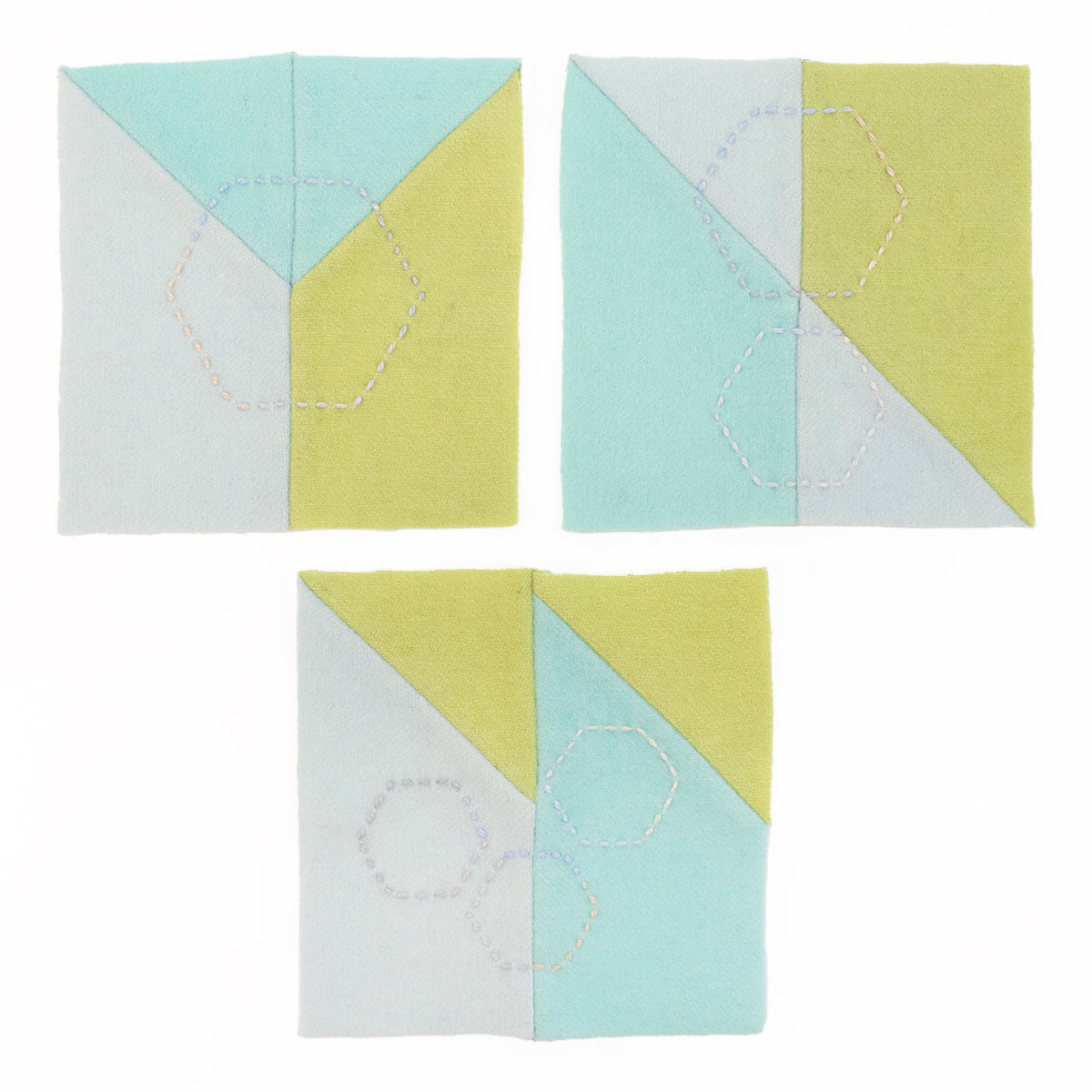 Preorder - MONTH THREE Block Along - "Bits & Pieces" by Sue Spargo