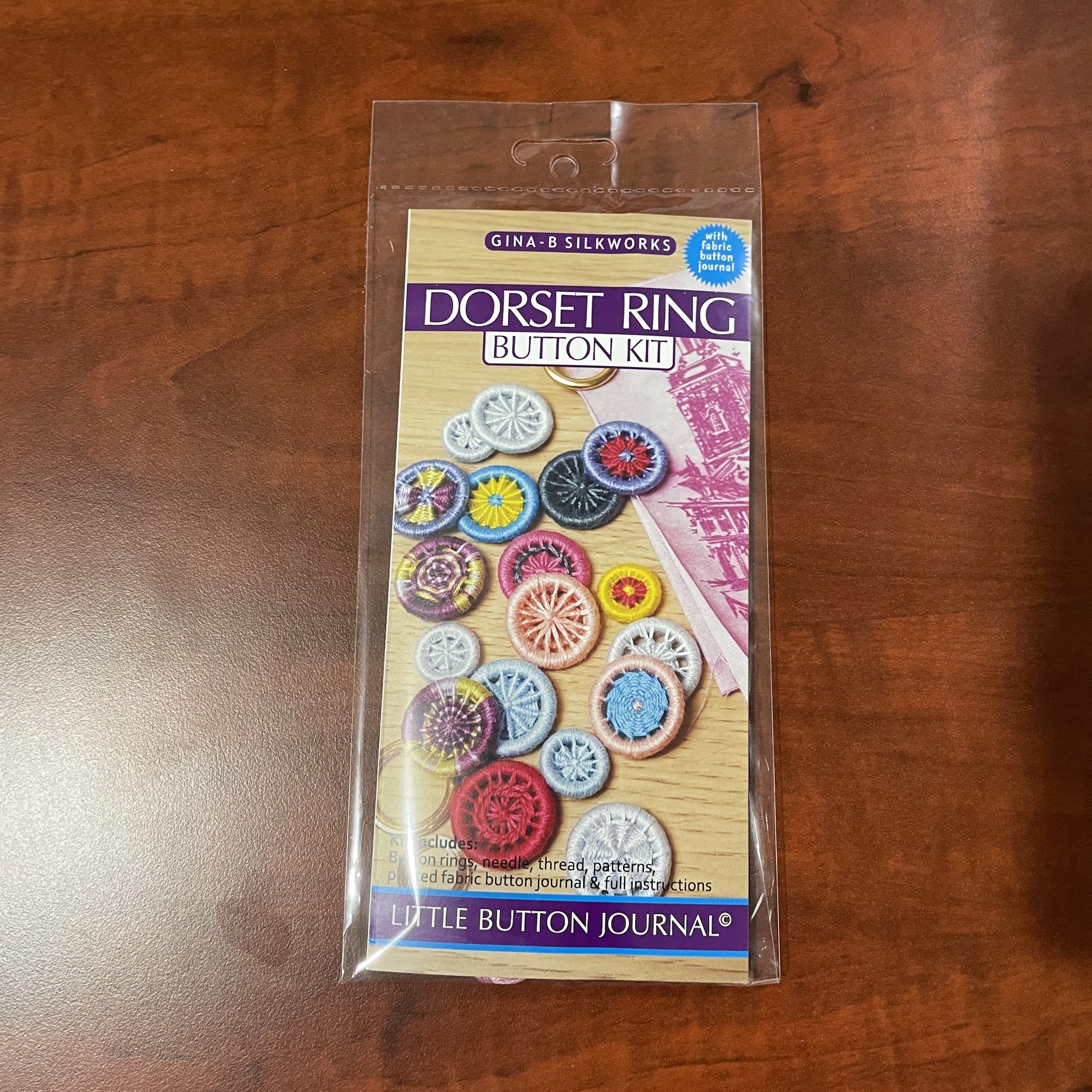 糸ボタンの本　Dorset Ring Buttons(*´꒳`*) Dorset Ring Buttons Book by Gina Barrett – Out of Hand