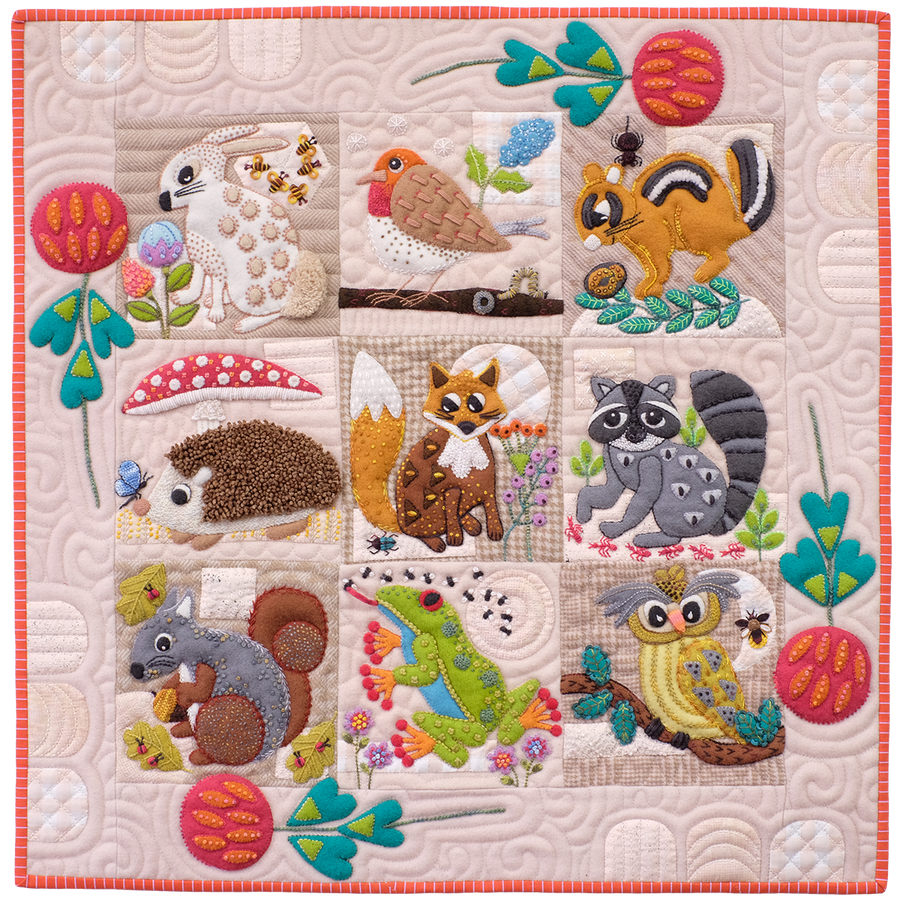 Sue Spargo's Critter & Clover Kit