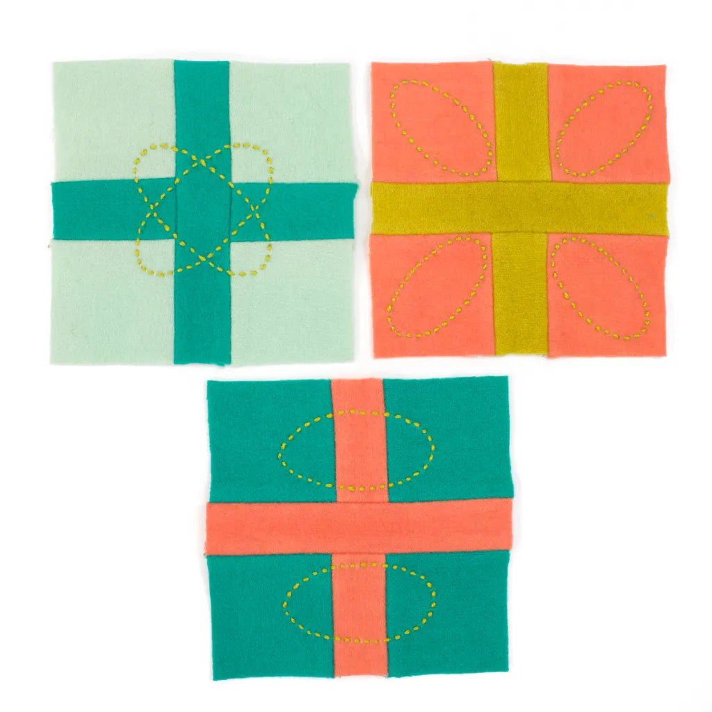 MONTH TWO Block Along - "Bits & Pieces" by Sue Spargo