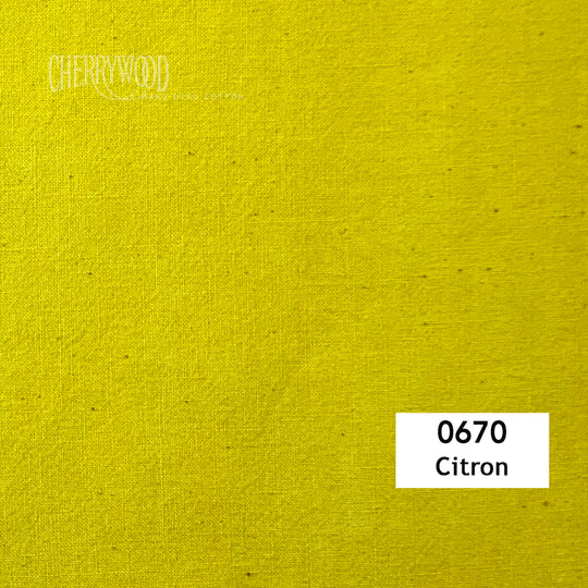 Citron Half-Yard Cut