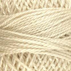 4 Ivory - Solids #12 Perle Cotton