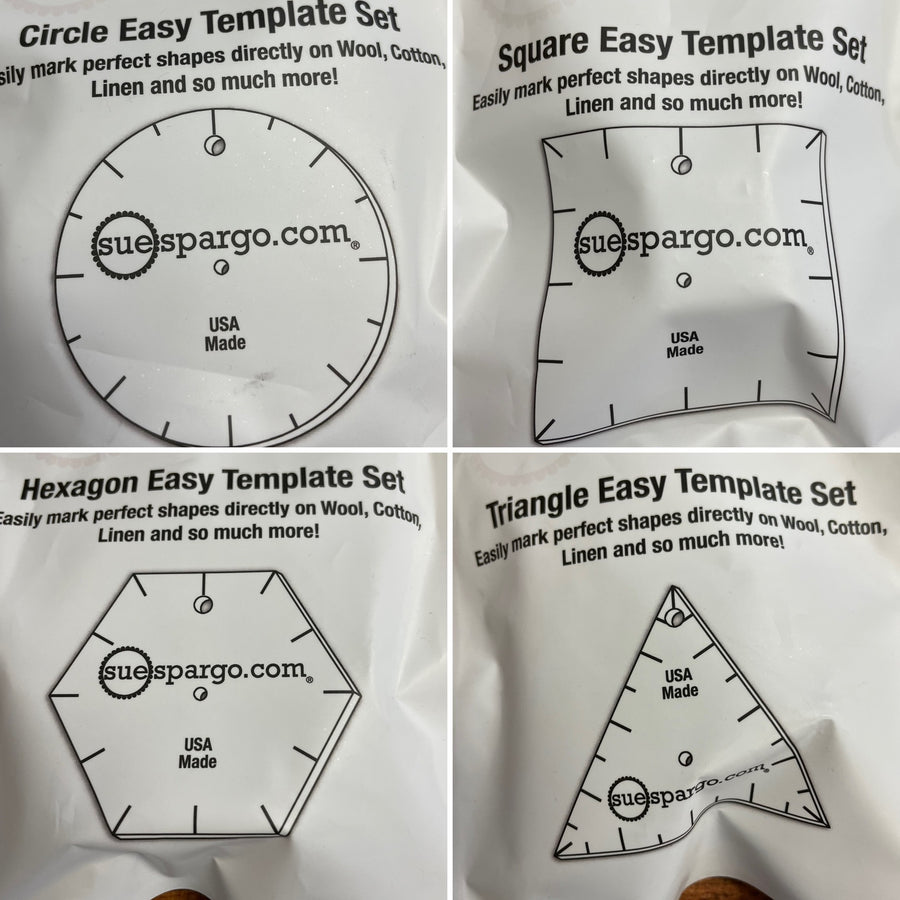 Sue Spargo Shape Easy Templates