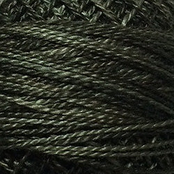 H209 Khaki Black - Variegated #12 Perle Cotton
