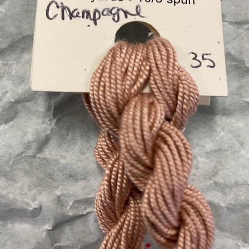 35 Champagne - Shinju Silk Thread Solid