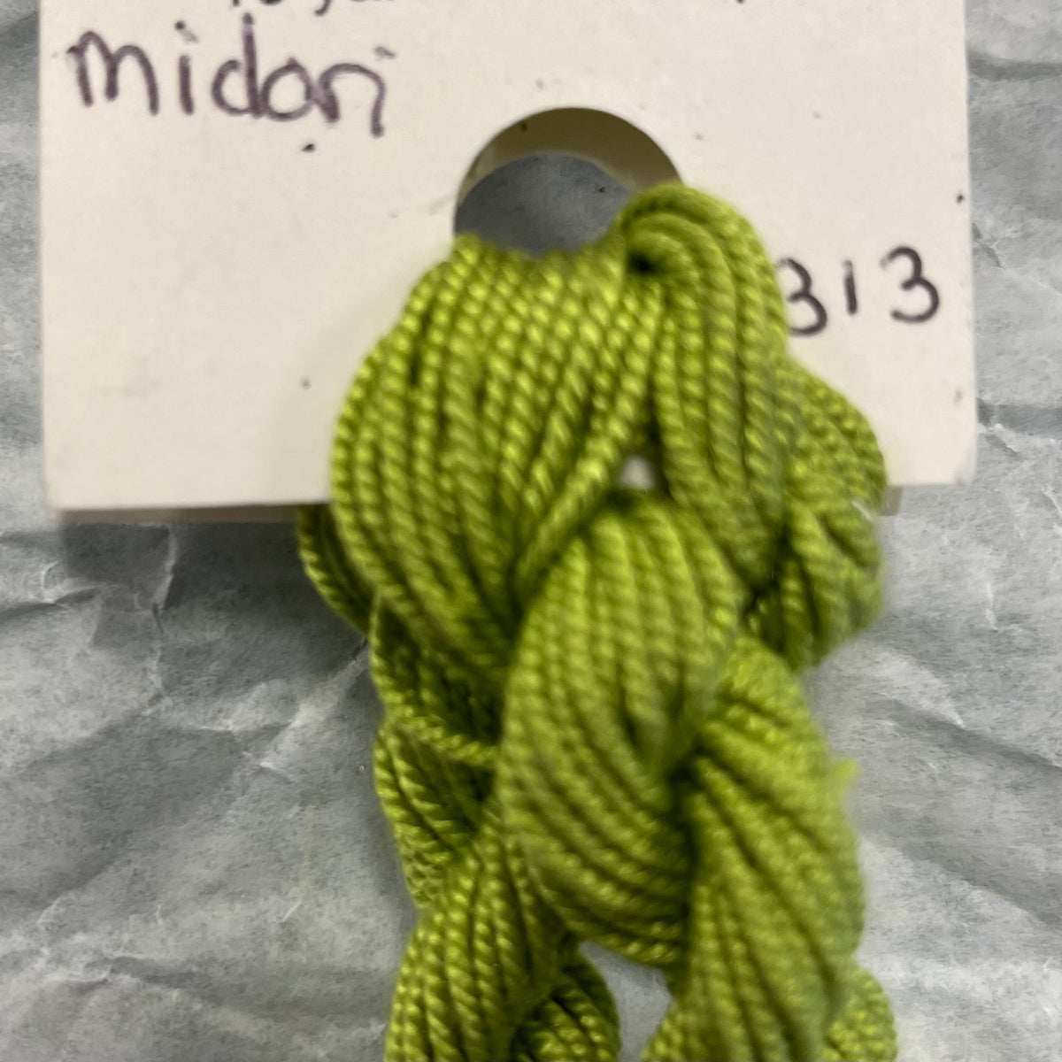 313 Midori - Shinju Silk Thread Solid