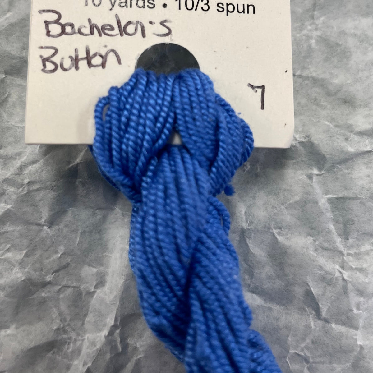7 Bachelor's Button - Shinju Silk Thread Solid