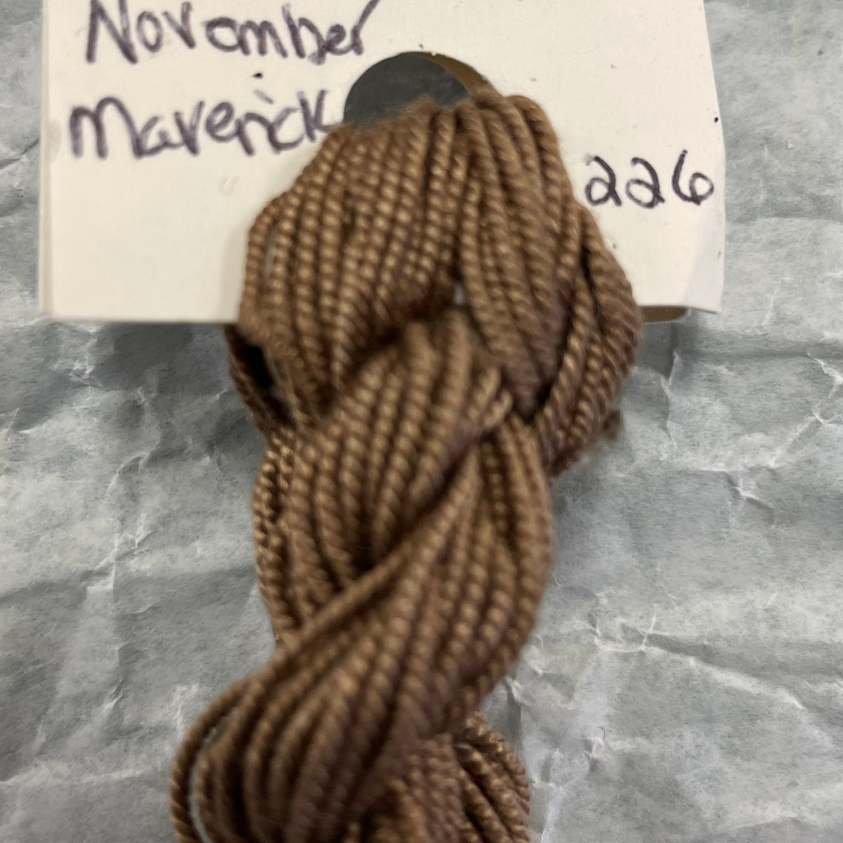 226 November Maverick - Shinju Silk Thread Solid