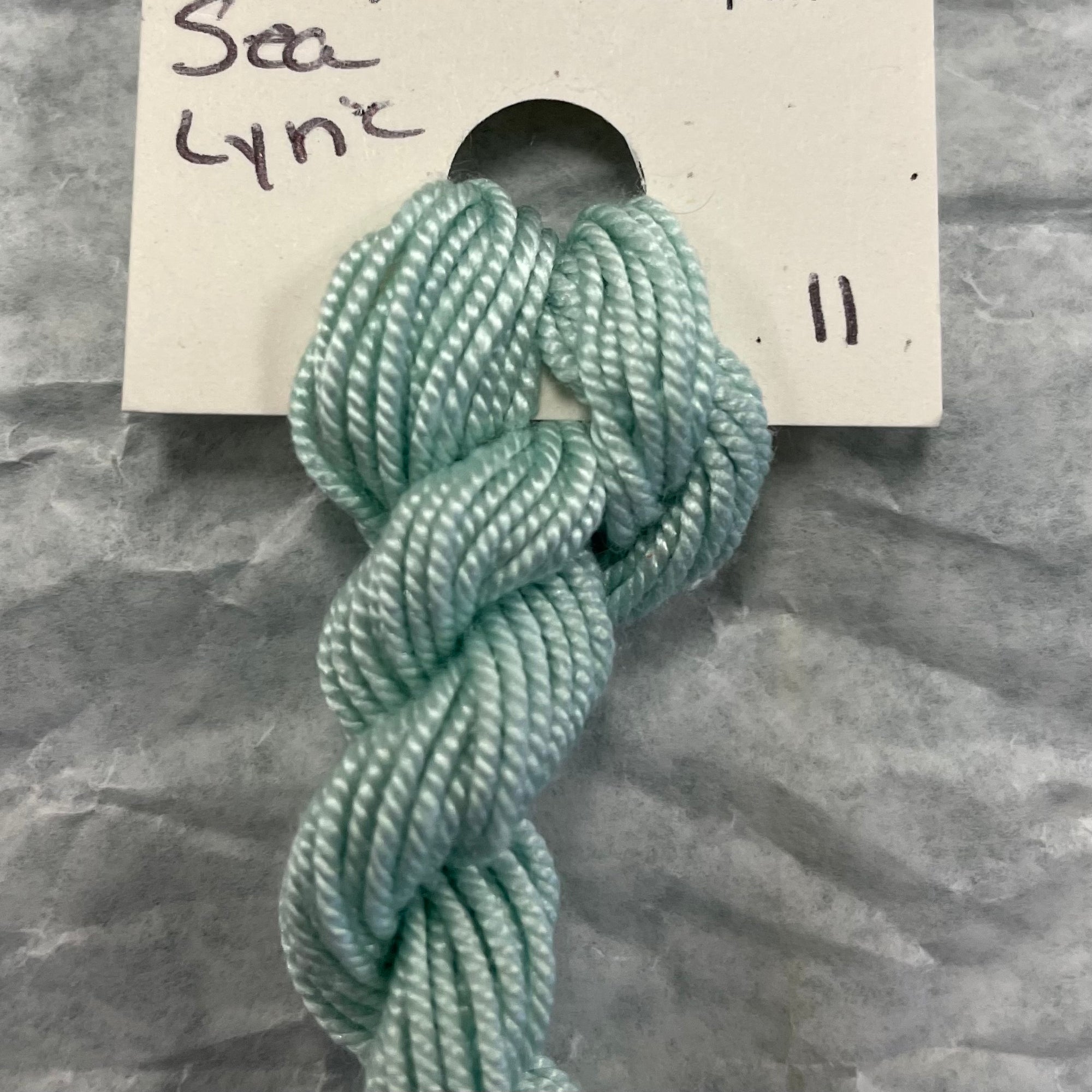 11 Sea Lyric - Shinju Silk Thread Solid