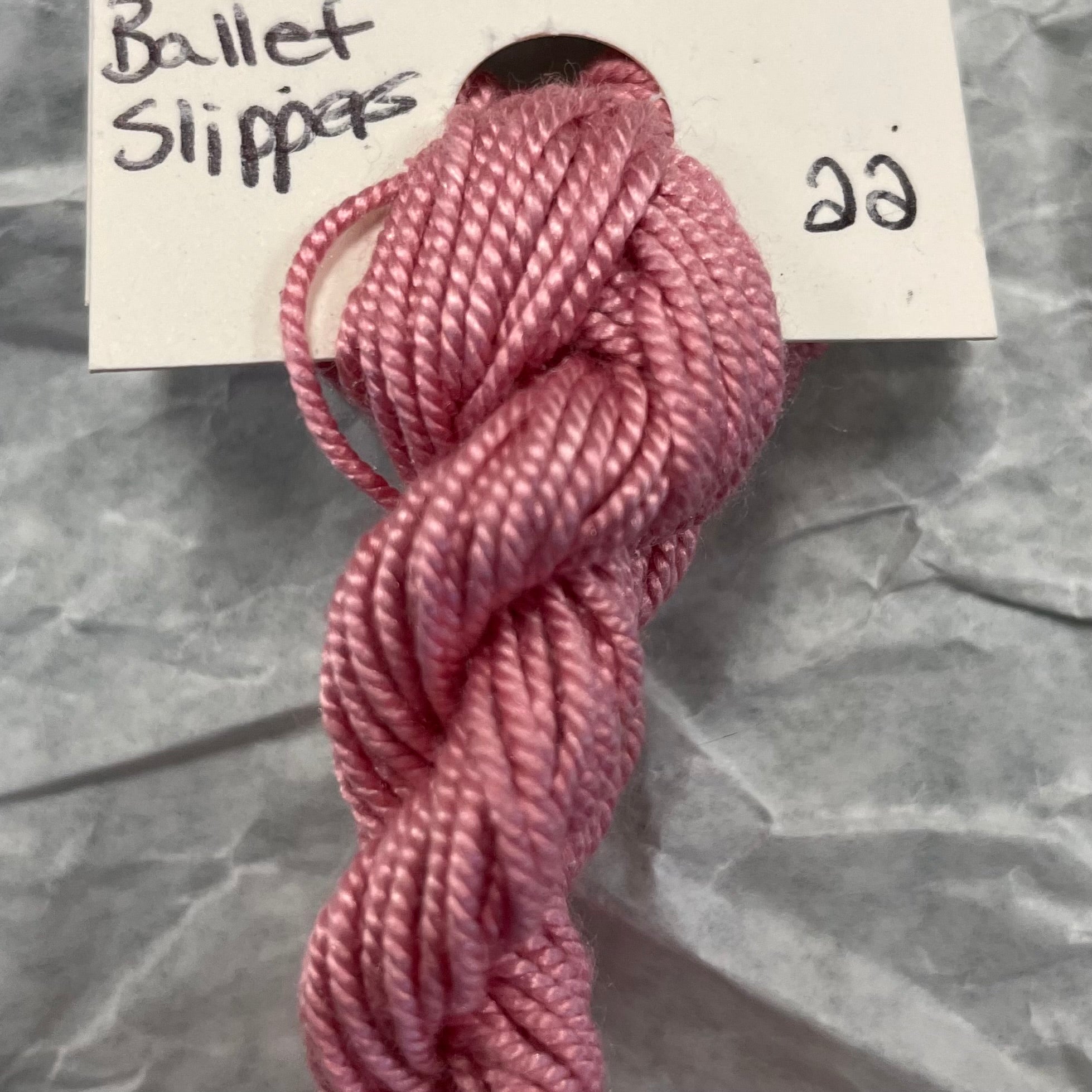 22 Ballet Slippers - Shinju Silk Thread Solid