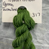 317 Green Tourmaline - Shinju Silk Thread Solid