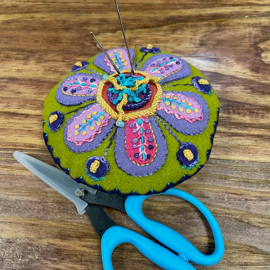 Sue Spargo's Flower Pin Cushion Kit