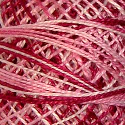 M1 Strawberry Cream - Variegated #12 Perle Cotton