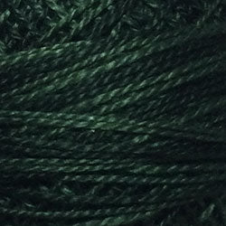 O41 Deep Forest Greens - Variegated #12 Perle Cotton