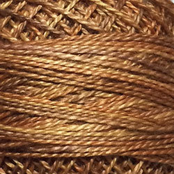 O505 Toffee Golden Browns - Variegated #12 Perle Cotton