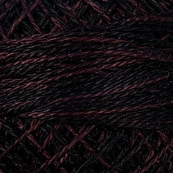 O524 Maroon Moss - Variegated #12 Perle Cotton