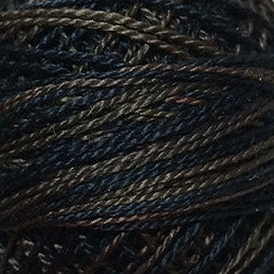 O531 Black Nut - Variegated #12 Perle Cotton