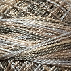 O538 Cottage Smoke - Variegated #12 Perle Cotton
