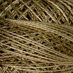 P3 Aged White Medium - Variegated #12 Perle Cotton