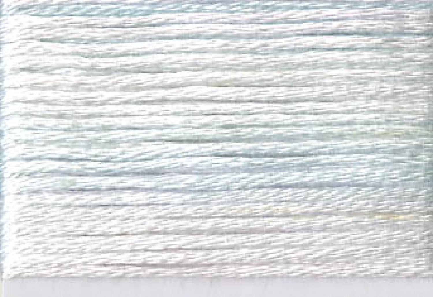 8003 White Pale Blue Variegated Floss