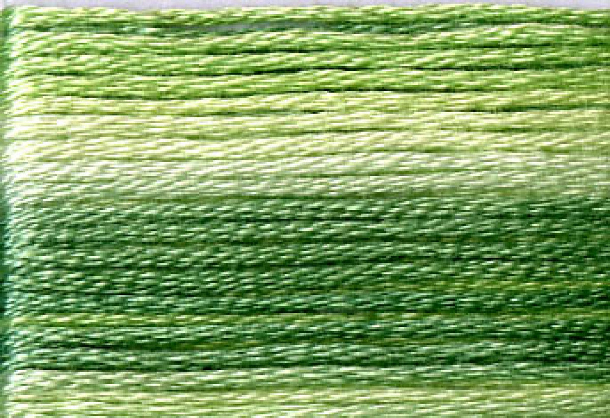 8012 Greens Variegated Floss