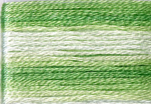 8013 Greens Variegated Floss