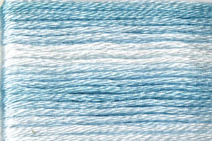 8051 Blues Variegated Floss