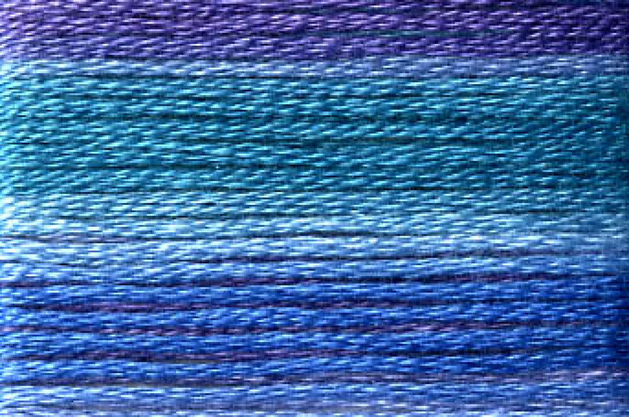 8056 Blues Purples Variegated Floss