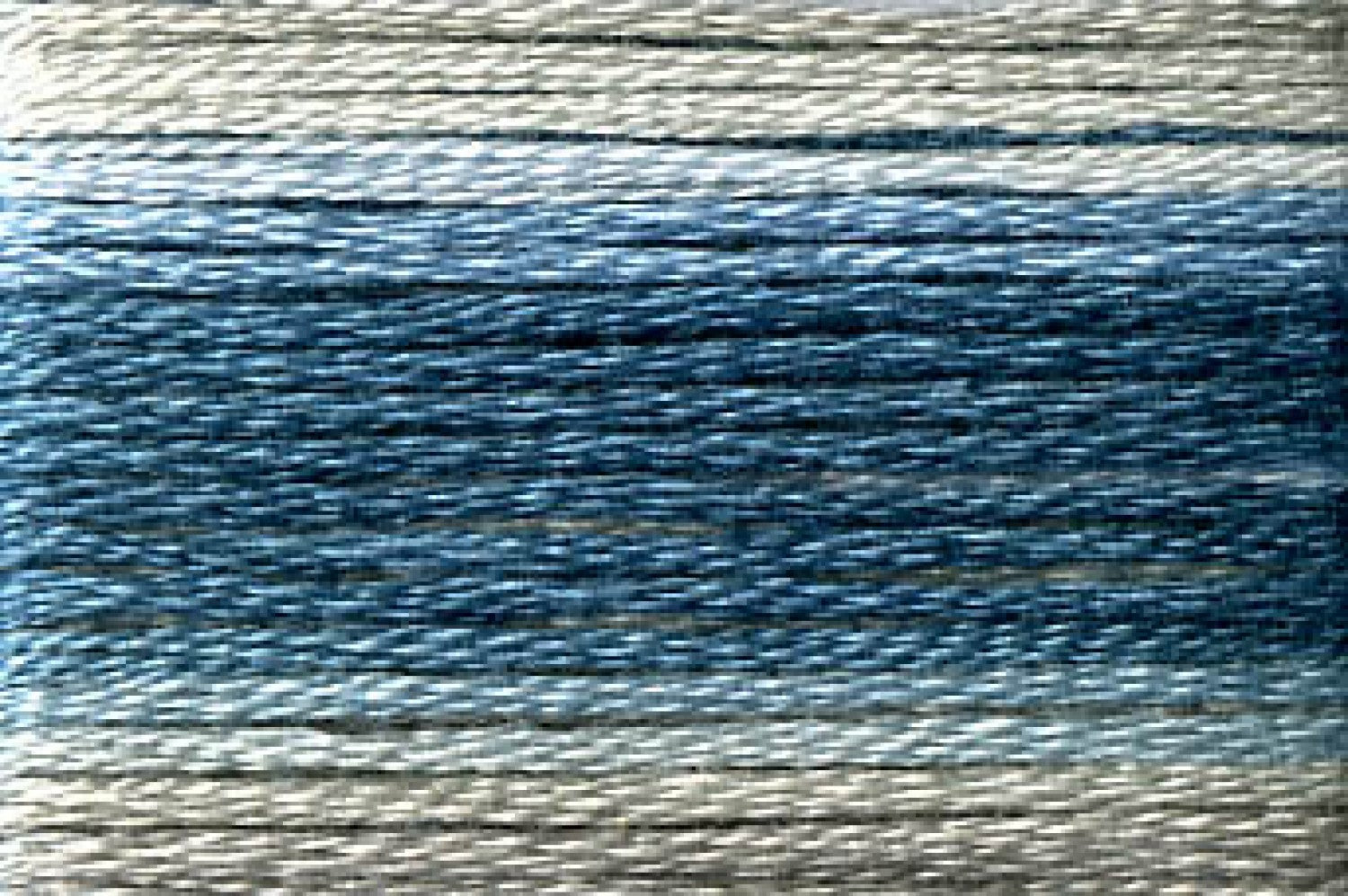 8057 Blue Greys Variegated Floss