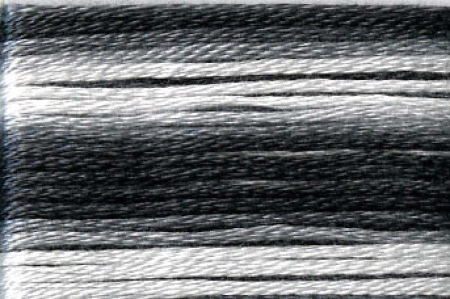 8071 Grey White Variegated Floss