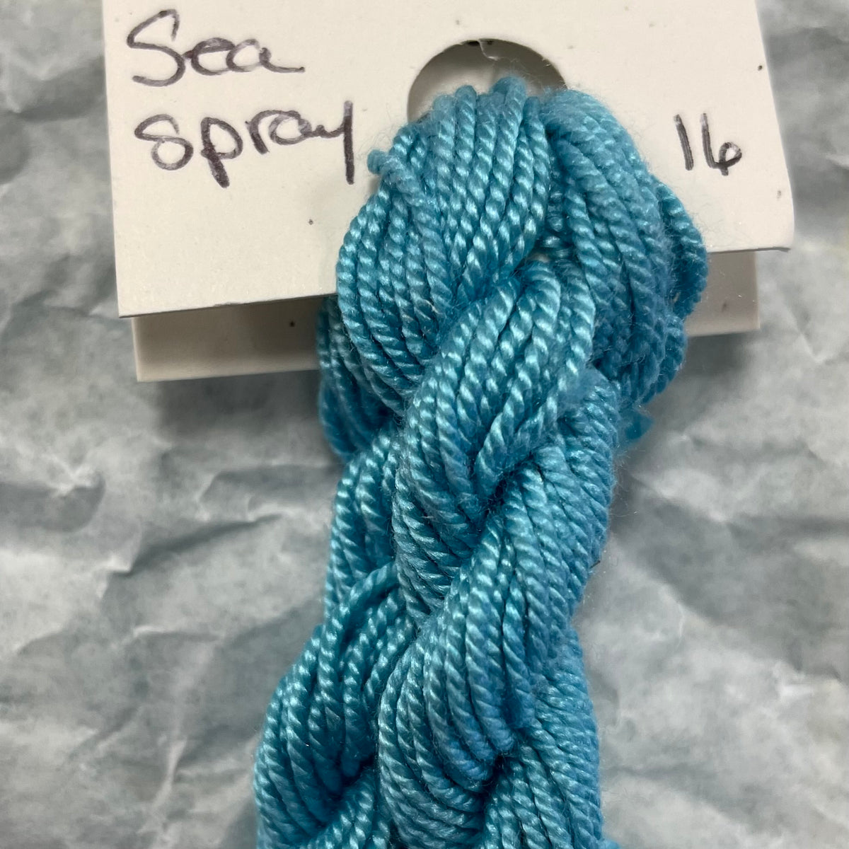 16 Sea Spray - Shinju Silk Thread Solid
