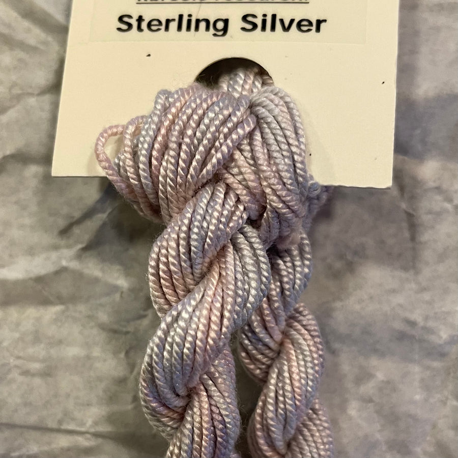 Product Details, 65 Roses® 'Sterling Silver' - Thread, Shinju (#5 silk  perle), Threads--all weights, Threads & Ribbons